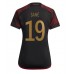 Duitsland Leroy Sane #19 Voetbalkleding Uitshirt Dames WK 2022 Korte Mouwen